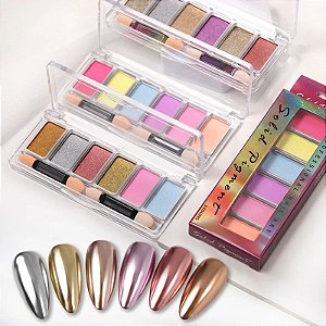 PIGMENTO EM PÓ LOVEYES 6 CORES