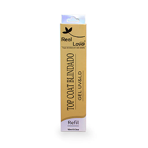 SACHÊ TOP COAT BLINDADO 10ML REAL LOVE