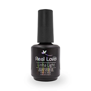 REMOVEDOR DE ESMALTE EM GEL 15ML REAL LOVE