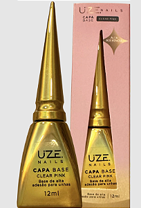 CAPA BASE CLEAR PINK 12ML UZE NAILS