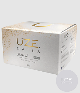 GEL CONSTRUTOR NATURAL CLEAR 25GR UZE NAILS