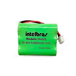 Bateria 3,6V/800mAh Intelbrás IN480B (1350028)