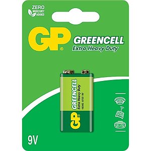 Bateria 9 Volts GP Batteries 1604G 6F22