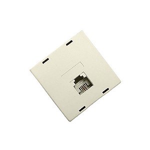 Pino Modular RJ11 2 Vias Bege