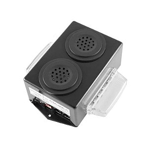 Campainha Eletrônica Audiovisual 2 LINHAS - DUPLO BUZZER - CTA-006-D-2L