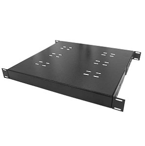 Bandeja FIXA 1U 19" 400mm PRETO