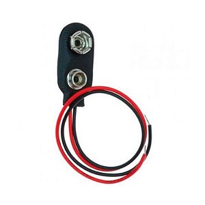 CLIP para Bateria 9V Tipo 1 - 180 graus CP4