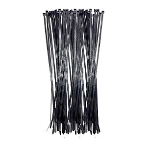 Abraçadeira de Nylon 300x3,6mm PRETA - 100 peças
