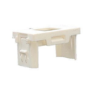 Módulo Adaptador Pial POP RJ45 BRANCO - 10 peças