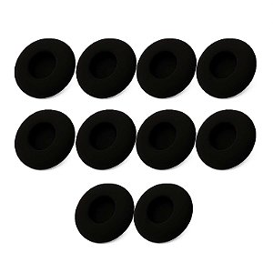 Protetor Auricular em ESPUMA PRETA 53mm - 10 peças