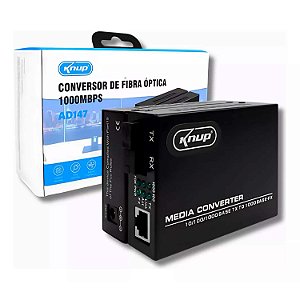 Conversor de Mídia WDM Gigabit SM 20KM (A+B)