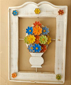 Quadro vaso de flores