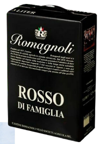 BAG IN BOX - ROSSO DI FAMIGLIA - ROMAGNOLLI