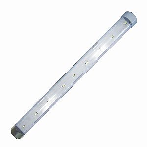 Lâmpada Tubular 9 Led Smd 30x2,6CM 6000K Bivolt 2Watts.