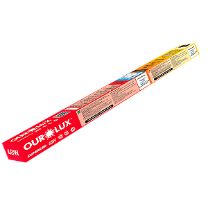 Lâmpada Superled Tube HO 40W bivolt 6500K Vidro Leitosa.