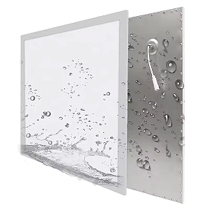 Painel de embutir impermeável 30X30cm 18W 1800lm 6500K IP65.