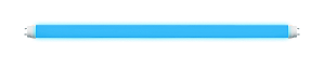 Lâmpada LED tubular Azul 18W bivolt 120cm.