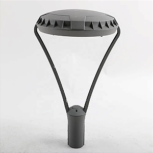 Luminária Pública LED decorativa Ornamental 150W 160 lm/W IP66 3000k Branco quente com base 7 pinos.