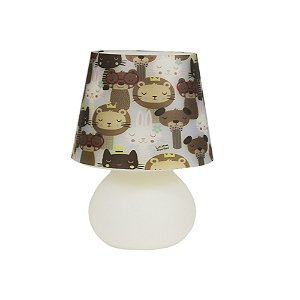 Abajur Micro Lampe Stay Cute Ø15x20cm Polietileno Colorido.