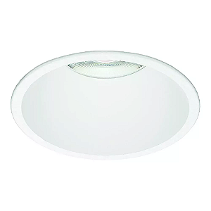Spot de Embutir LED Daka Redondo Recuado 4000K 13,7W Bivolt Ø8,7x7,5cm Alumínio Branco Fosco Microtexturizado.
