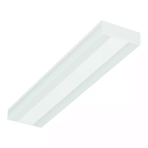 Plafon de Sobrepor LED Kiini Retangular 3000K 29,5W Bivolt 43,5x9x2,8cm Alumínio e Acrílico Branco Fosco.