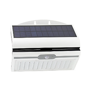 Balizador de LED Solar 72 Leds 60W 6500K Branco Frio Bivolt.