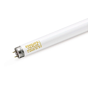 Lâmpada Tubular Fluorescente T10 20W 5000K 604mm Philips.