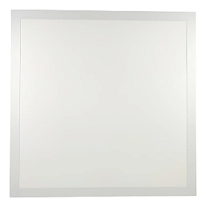 Luminária plafon LED de embutir quadrado 50W 6000K 5.000 lúmens 62cm X 62cm.