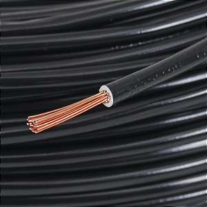 Cabo Flexível 750V 16mm Preto por metro. - Cobrecom