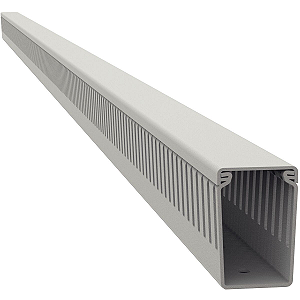 Canaleta para Painel Aberta 50x80x2000 mm Tramontina Cinza.