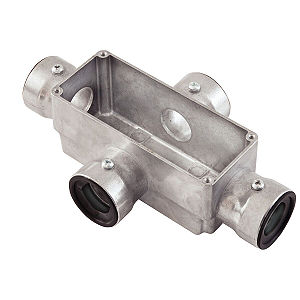 Condulete 3/4" Tipo X Classe IV Tramontina com Vedação.