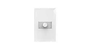 Conjunto dimmer bivolt para lampada led branco - Doha.