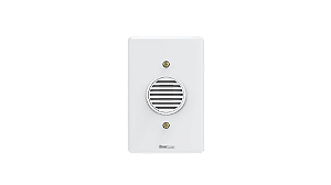 Conjunto de Campainha Cigarra 4x2 Bivolt Branco - Artis.