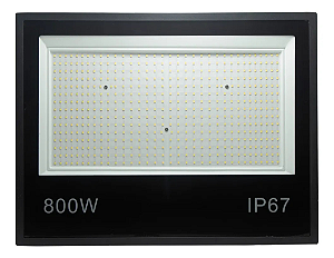 Refletor LED SMD 800W 6500K 80.000 lúmens IP67.