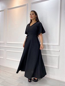 Vestido Rodado Catarina - Preto