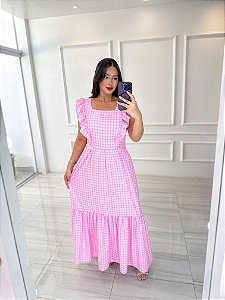 Vestido Elisa - Xadrez