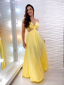 Vestido Mara - Amarelo Candy