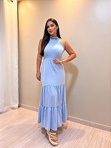 Vestido Gabriela - Azul Candy