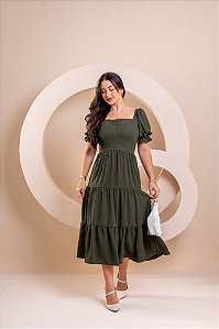 Vestido Tereza - Oliva