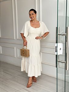 Vestido Noele - Tapioca