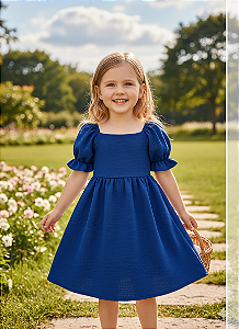 Vestido Helô - Royal