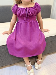 Vestido Bia - Fúcsia