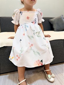 Vestido Helô - Estamp. Floral