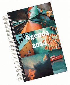 Agenda 2024 A5 Serie Animal D01 - Arte Urbans Artigos