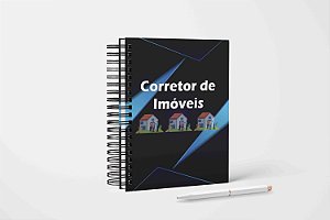 Agenda Corretor de Imoveis A5 Cod APCIM08