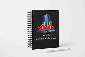 Agenda Corretor de Imoveis A5 Cod APCIM11