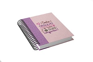 Agenda Feminina 2026 Rosa Cod A526RR04