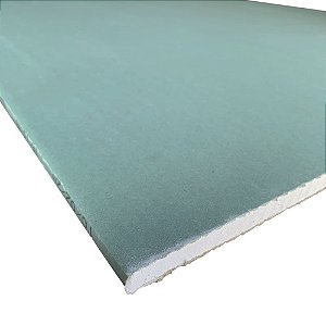 Chapa Gesso Drywall Resistente Umidade 1200x1800x12,5mm Verde