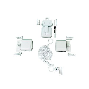 Kit 06 - Ferragens Polímero Janela Basculante Vidro