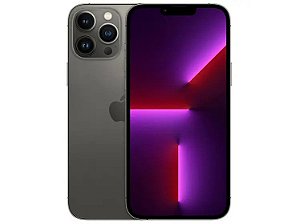 iPhone 13 Pro Max 128GB Grafite - Apple - Tela 6,7” 12MP iOS - SEMI NOVO/SWAP (Várias Cores)